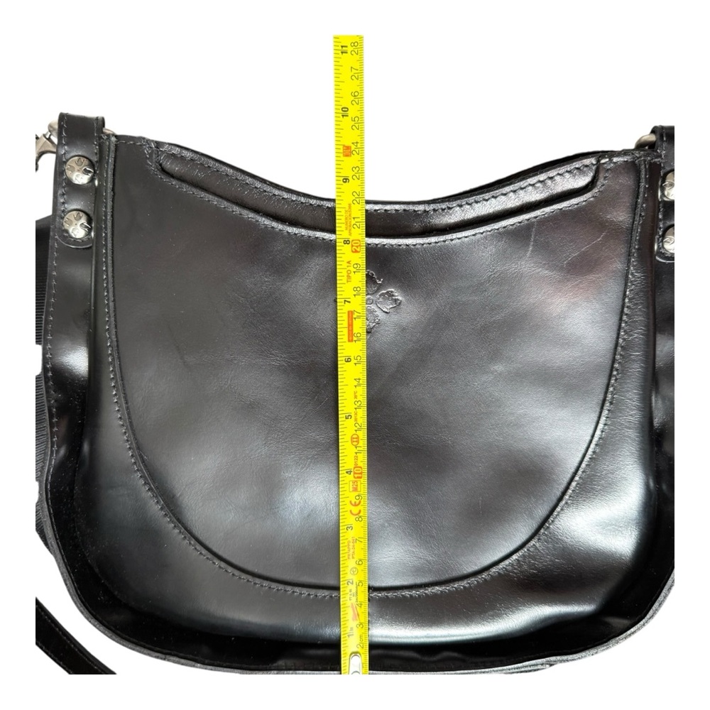 Patricia Nash Caletta Women's Leather Crossbody Hobo Bag Purse Black - Picture 14 of 14